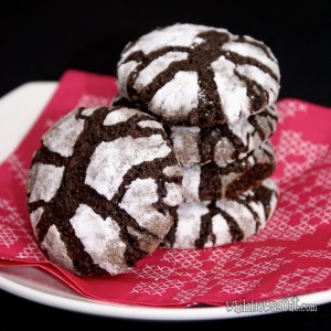 Chocolate Crinkle Cookies