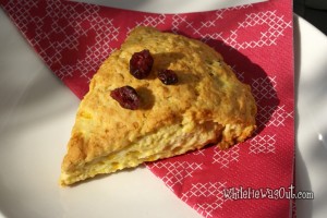 Cranberry Orange Scones