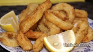 Fresh Fried Squid Rings