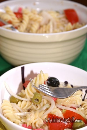 Fresh Spanish Pasta Salad