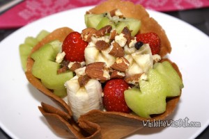 Homemade Waffle for Ice Cream, Fruits or Both!