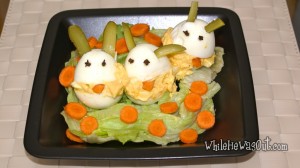 Stuffed Egg Bunnies